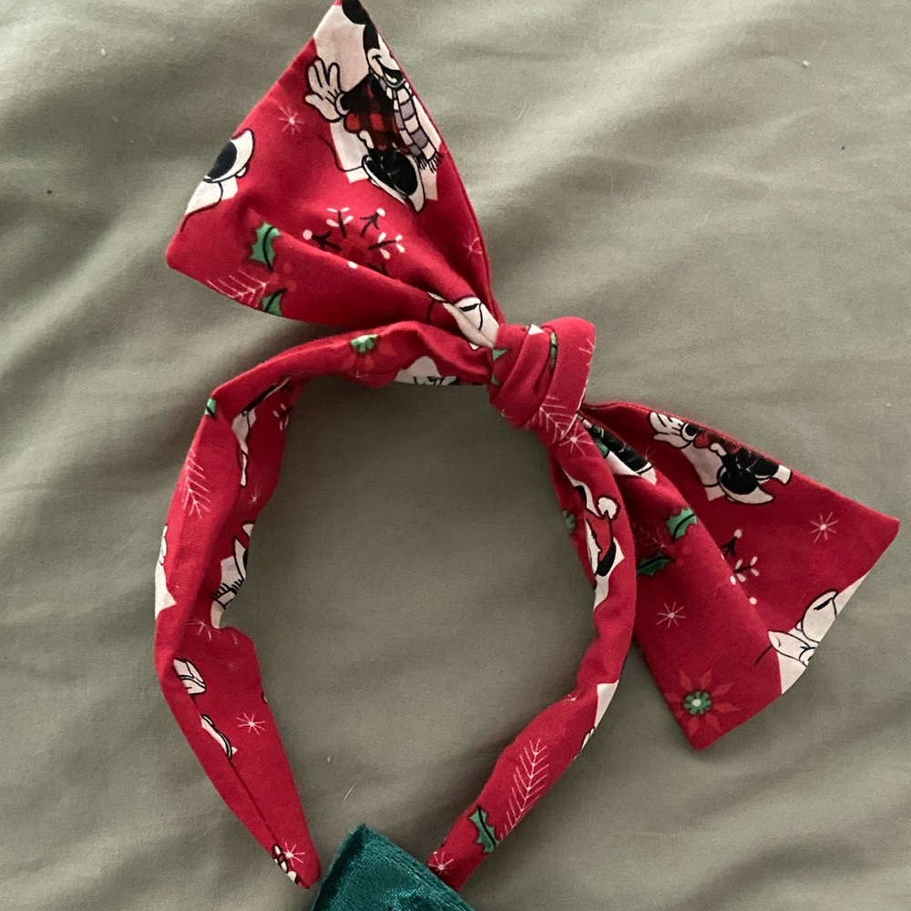 Mickey Christmas Bow-Band